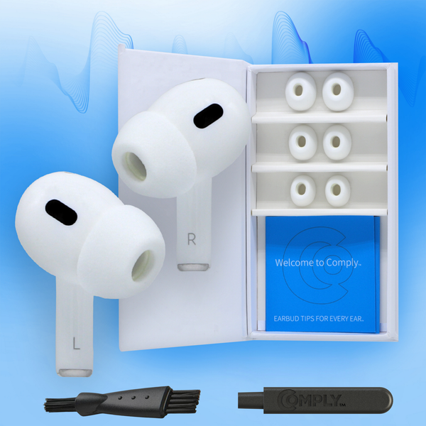 Comply Foam TrueGrip™ Premium Ear Tips for Apple AirPods Pro Gen 1 & 2