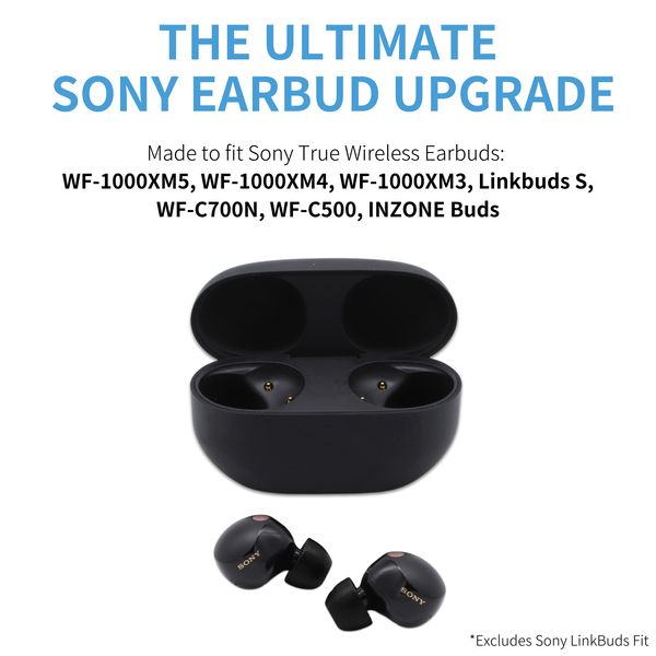 Comply Foam NEW TrueGrip‚Ñ¢ Premium Ear Tips for Sony True Wireless Earbuds